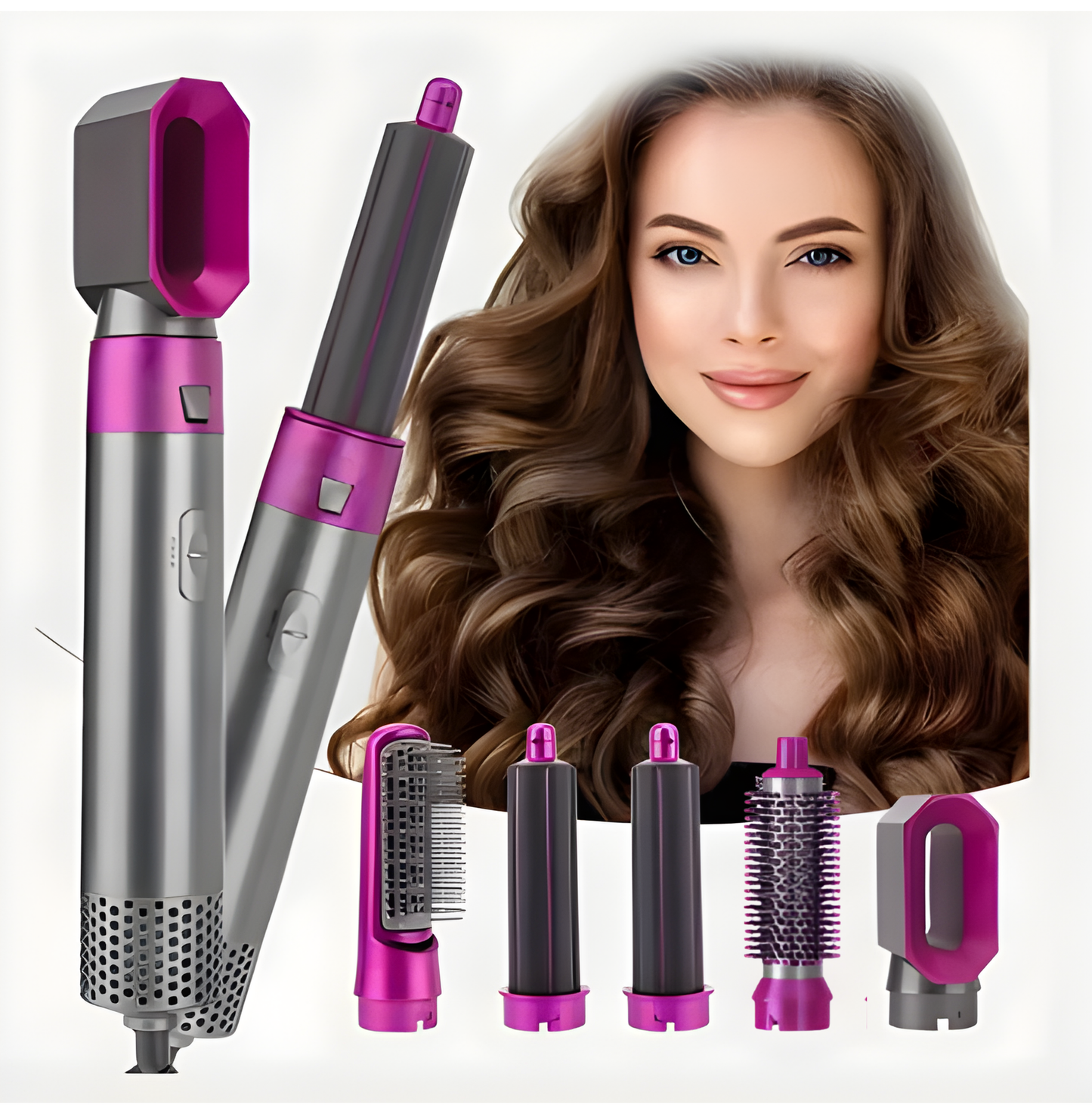 Deluxe 5-in-1 Hair Dryer & Styling Brush