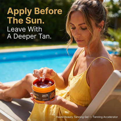 Self Tanning Gel – Natural Bronze Glow in 2 Hours