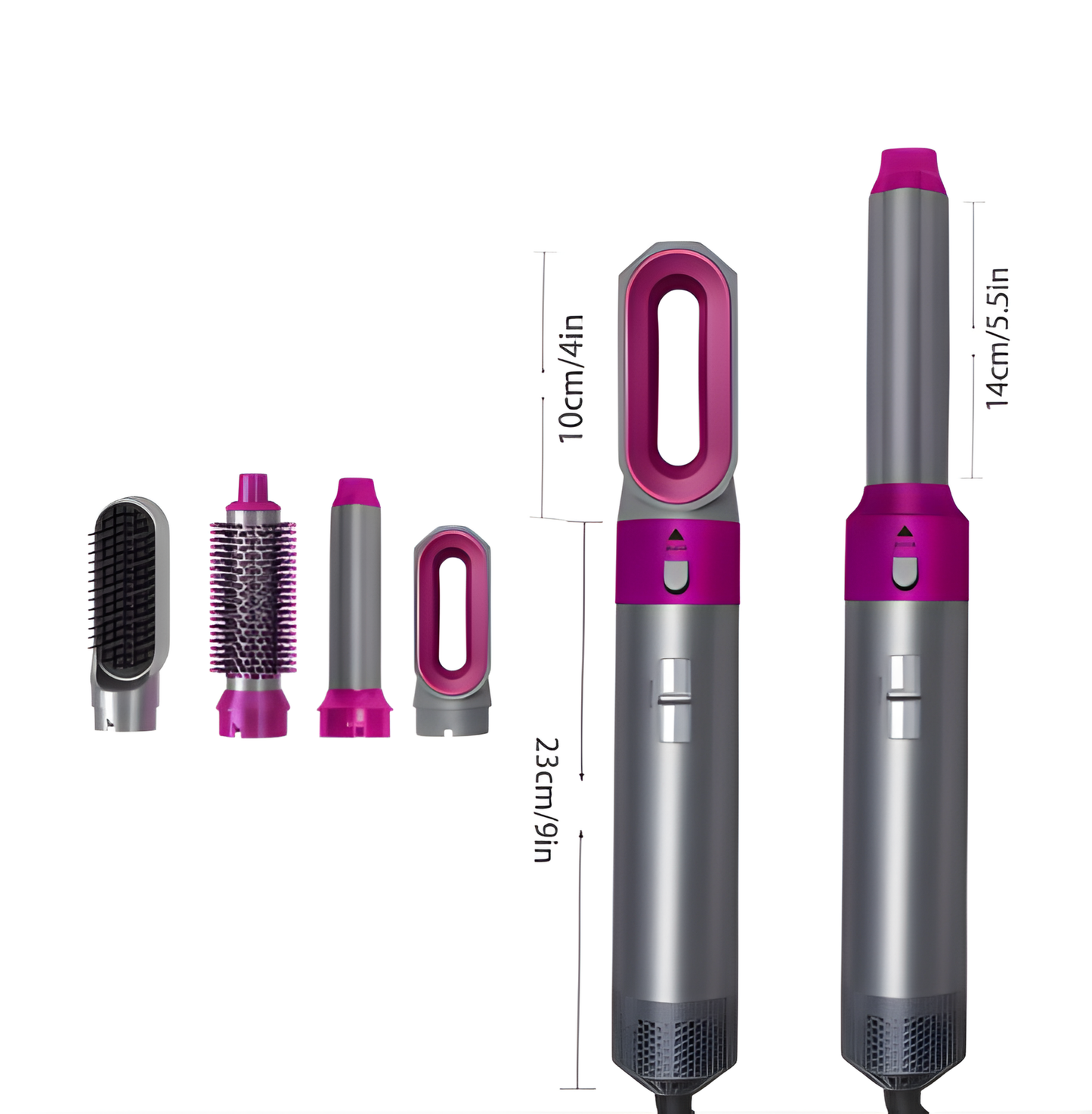 Deluxe 5-in-1 Hair Dryer & Styling Brush