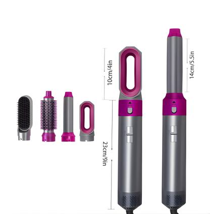 Deluxe 5-in-1 Hair Dryer & Styling Brush